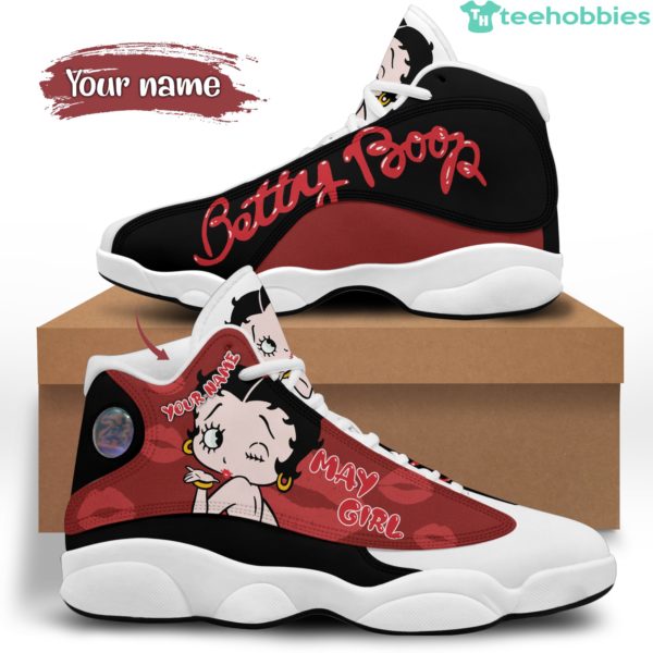 may girl betty boop personalized name air jordan 13 shoes 273 1 EBM9u 600x600px May Girl Betty Boop Personalized Name Air Jordan 13 Shoes 273