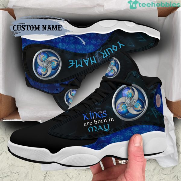 may king birthday gift personalized name air jordan 13 shoes viking birthday gift sku 240 3 17VMK 600x600px May King Birthday Gift Personalized Name Air Jordan 13 Shoes Viking Birthday Gift SKU 240