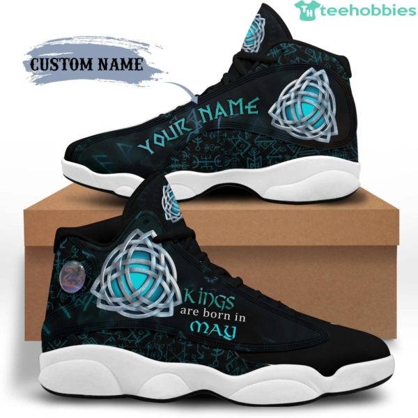 may king birthday gift turquoise personalized name air jordan 13 shoes viking birthday gift sku 254 1 j0Y5M 600x600px May King Birthday Gift Turquoise Personalized Name Air Jordan 13 Shoes Viking Birthday Gift SKU 254