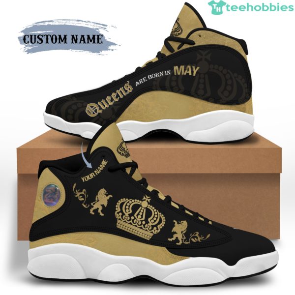 may queen birthday gift personalized name air jordan 13 shoes 196 1 I2Jkx 600x600px May Queen Birthday Gift Personalized Name Air Jordan 13 Shoes 196