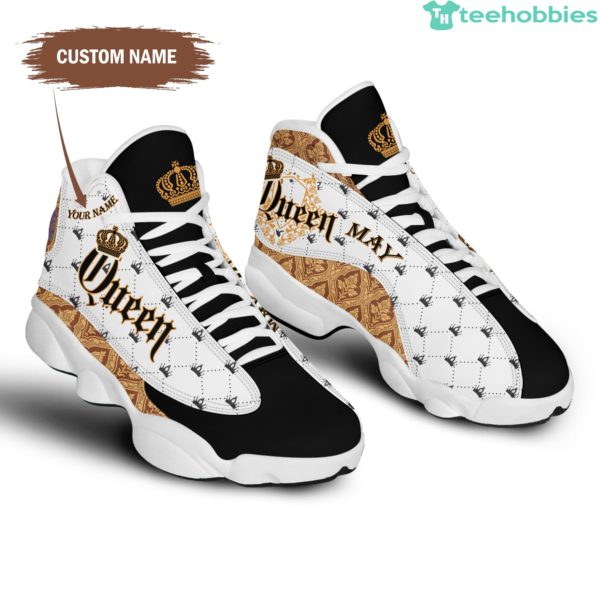 may queen birthday gift personalized name air jordan 13 shoes 33 2 6t2kh 600x600px May Queen Birthday Gift Personalized Name Air Jordan 13 Shoes 33