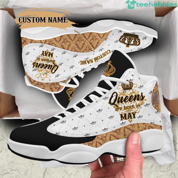 may queen birthday gift personalized name air jordan 13 shoes 45 3 YTZvD 600x600px May Queen Birthday Gift Personalized Name Air Jordan 13 Shoes 45