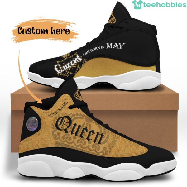 may queen birthday gift personalized name air jordan 13 shoes 64 1 37HpP 600x600px May Queen Birthday Gift Personalized Name Air Jordan 13 Shoes 64
