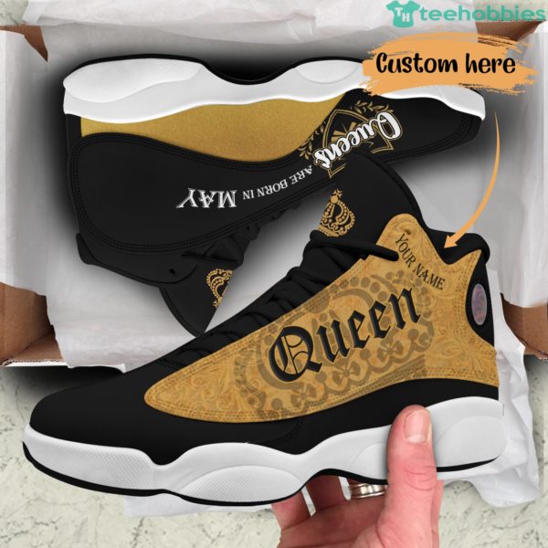 may queen birthday gift personalized name air jordan 13 shoes 64 2 6QrQO 600x600px May Queen Birthday Gift Personalized Name Air Jordan 13 Shoes 64