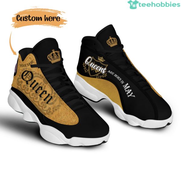 may queen birthday gift personalized name air jordan 13 shoes 64 3 recdq 600x600px May Queen Birthday Gift Personalized Name Air Jordan 13 Shoes 64