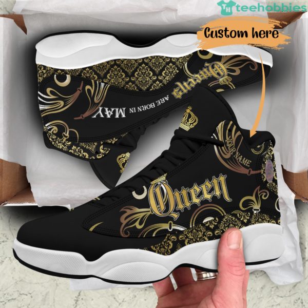 may queen birthday gift personalized name air jordan 13 shoes 65 2 FWrS6 600x600px May Queen Birthday Gift Personalized Name Air Jordan 13 Shoes 65