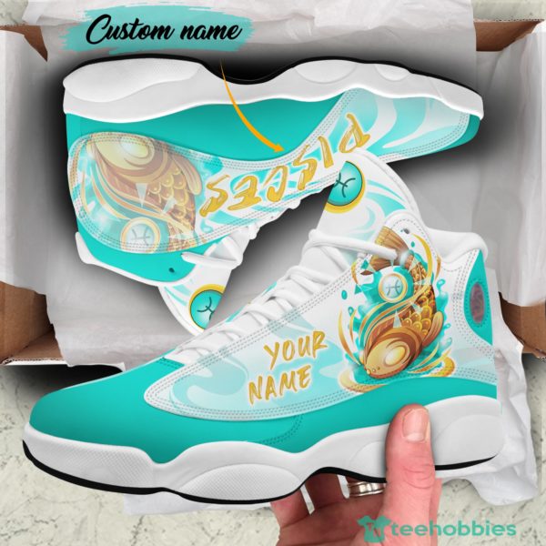 pisces birthday gift personalized name air jordan 13 shoes sku 208 2 duf0J 600x600px Pisces Birthday Gift Personalized Name Air Jordan 13 Shoes SKU 208