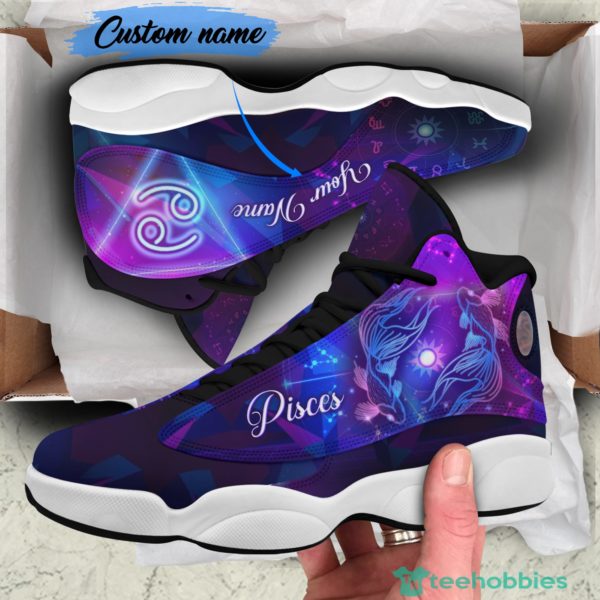 pisces birthday gift personalized name air jordan 13 shoes sku 211 2 uvW8p 600x600px Pisces Birthday Gift Personalized Name Air Jordan 13 Shoes SKU 211