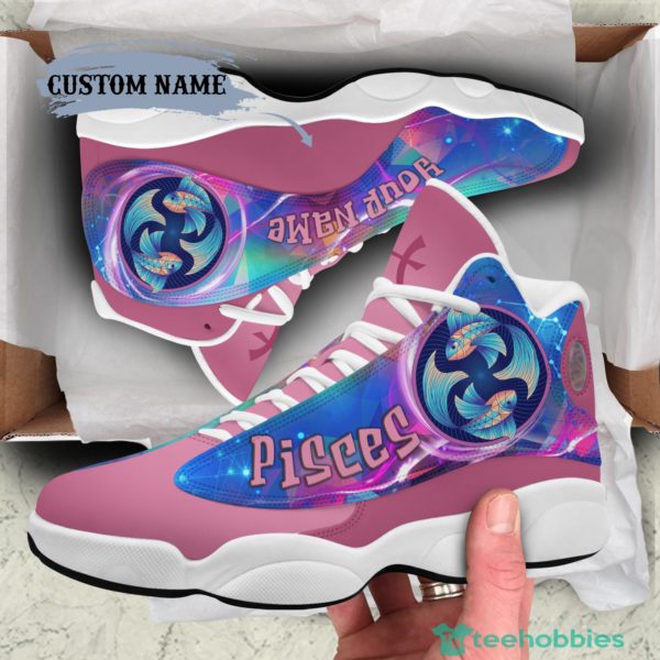 pisces birthday gift personalized name air jordan 13 shoes sku 217 2 vHgdY 600x600px Pisces Birthday Gift Personalized Name Air Jordan 13 Shoes SKU 217