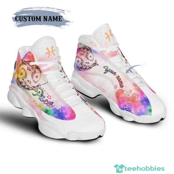 pisces birthday gift personalized name air jordan 13 shoes sku 219 3 Xbpwu 600x600px Pisces Birthday Gift Personalized Name Air Jordan 13 Shoes SKU 219
