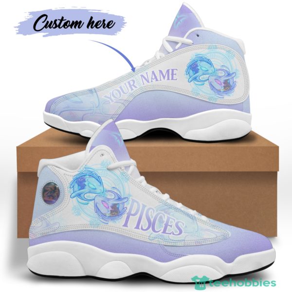 pisces birthday gift personalized name air jordan 13 shoes sku 220 1 jKdD3 600x600px Pisces Birthday Gift Personalized Name Air Jordan 13 Shoes SKU 220