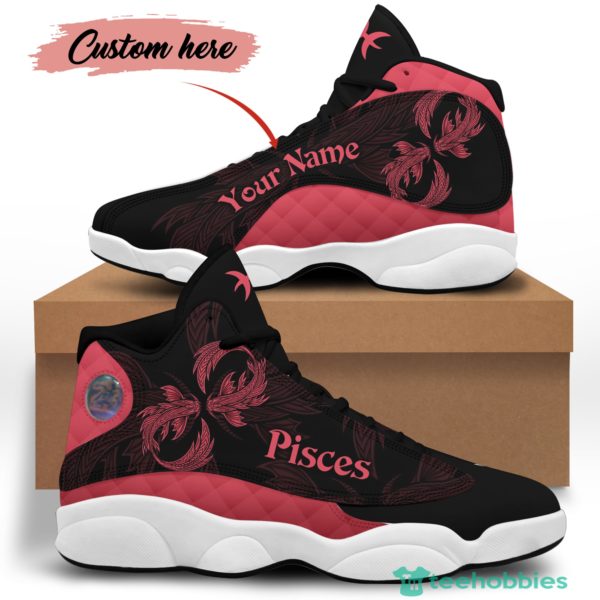 pisces birthday gift personalized name air jordan 13 shoes sku 247 1 ApwFp 600x600px Pisces Birthday Gift Personalized Name Air Jordan 13 Shoes SKU 247