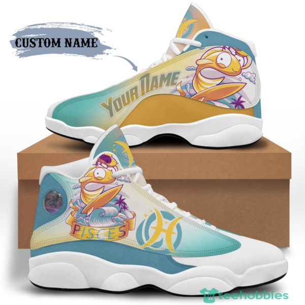 pisces birthday gift personalized name air jordan 13 shoes sku 275 1 wHv2D 600x600px Pisces Birthday Gift Personalized Name Air Jordan 13 Shoes SKU 275
