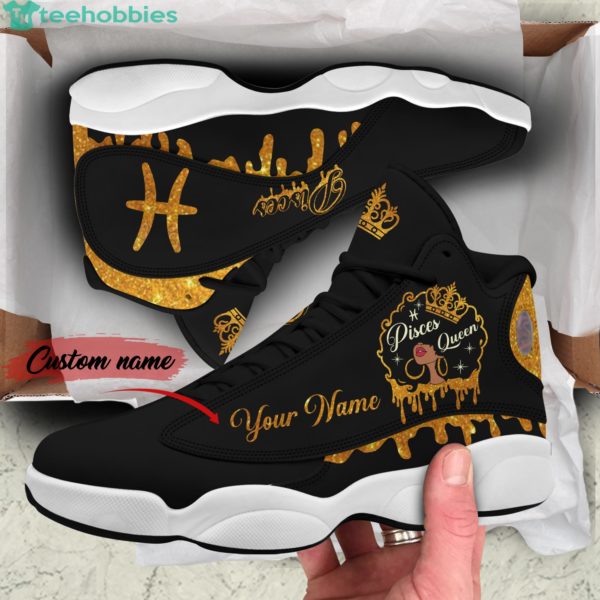 pisces birthday gift personalized name air jordan 13 shoes sku 355 3 pSDTU 600x600px Pisces Birthday Gift Personalized Name Air Jordan 13 Shoes SKU 355