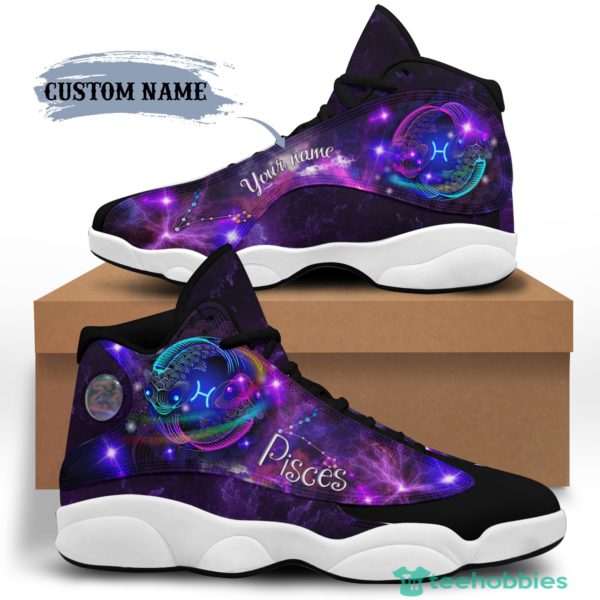 pisces birthday gift personalized name air jordan 13 shoes sku 91 1 33J98 600x600px Pisces Birthday Gift Personalized Name Air Jordan 13 Shoes SKU 91
