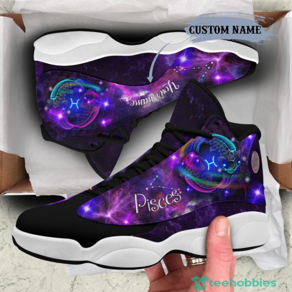 pisces birthday gift personalized name air jordan 13 shoes sku 91 2 IX6Ti 600x600px Pisces Birthday Gift Personalized Name Air Jordan 13 Shoes SKU 91