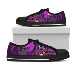 Purple The Lizard and The Sun Low Top Shoes For Men And Women - Men's Shoes - Black