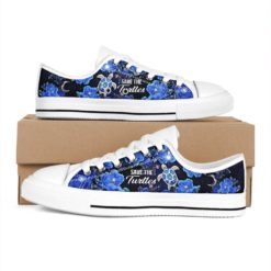 Save The Turtles Low Top Shoes - Women's Shoes - Blue