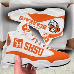 SHSU Bearkats Sam Houston Air Jordan 13 Shoes - Women's Air Jordan 13 - Orange