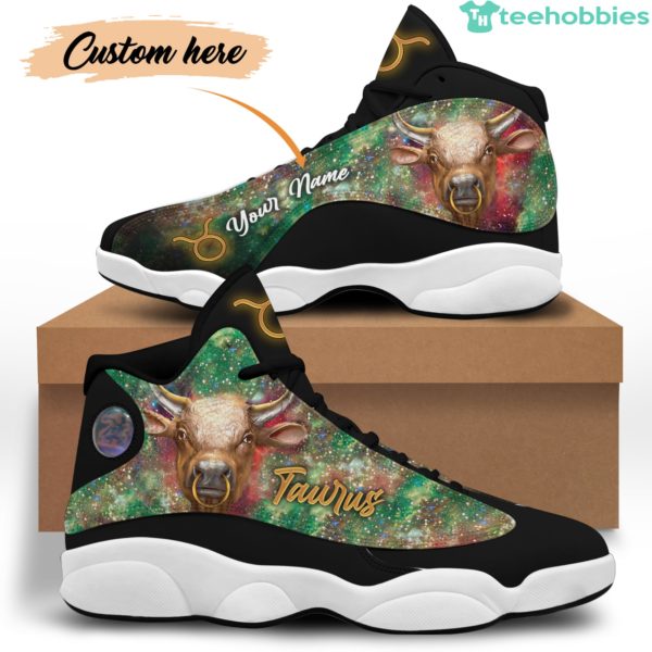 taurus birthday gift personalized name air jordan 13 shoes sku 205 1 12UUS 600x600px Taurus Birthday Gift Personalized Name Air Jordan 13 Shoes SKU 205