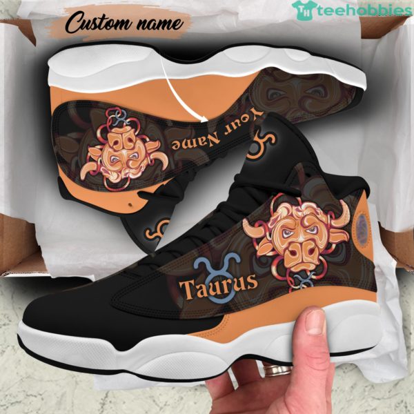 taurus birthday gift personalized name air jordan 13 shoes sku 206 2 11HVf 600x600px Taurus Birthday Gift Personalized Name Air Jordan 13 Shoes SKU 206