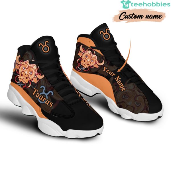 taurus birthday gift personalized name air jordan 13 shoes sku 206 3 ETtn1 600x600px Taurus Birthday Gift Personalized Name Air Jordan 13 Shoes SKU 206