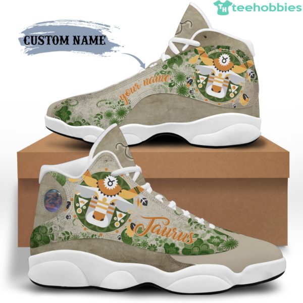 taurus birthday gift personalized name air jordan 13 shoes sku 207 1 LmTRm 600x600px Taurus Birthday Gift Personalized Name Air Jordan 13 Shoes SKU 207