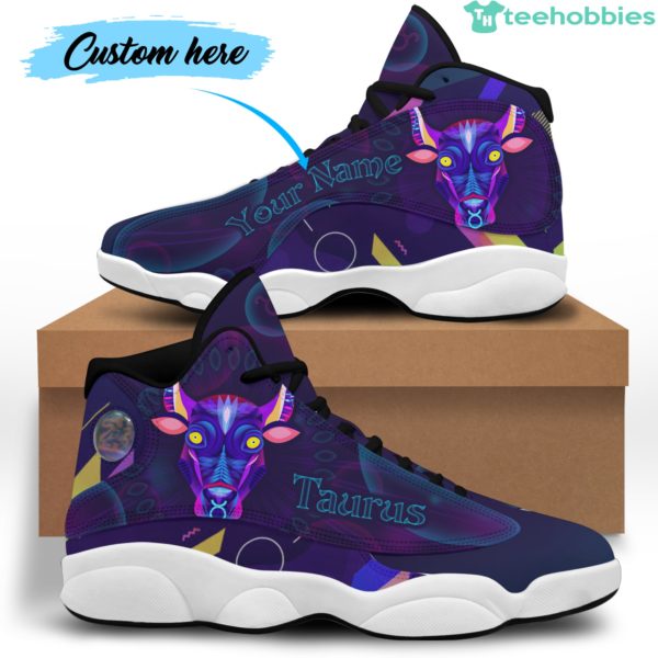 taurus birthday gift personalized name air jordan 13 shoes sku 215 1 PcFyb 600x600px Taurus Birthday Gift Personalized Name Air Jordan 13 Shoes SKU 215