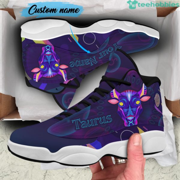taurus birthday gift personalized name air jordan 13 shoes sku 215 2 saWh2 600x600px Taurus Birthday Gift Personalized Name Air Jordan 13 Shoes SKU 215