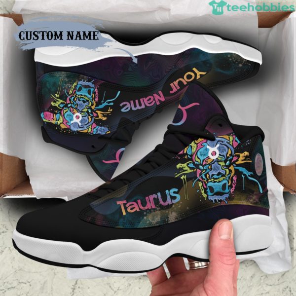 taurus birthday gift personalized name air jordan 13 shoes sku 283 2 4H6V0 600x600px Taurus Birthday Gift Personalized Name Air Jordan 13 Shoes SKU 283