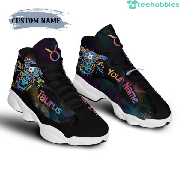 taurus birthday gift personalized name air jordan 13 shoes sku 283 4 3cmre 600x600px Taurus Birthday Gift Personalized Name Air Jordan 13 Shoes SKU 283