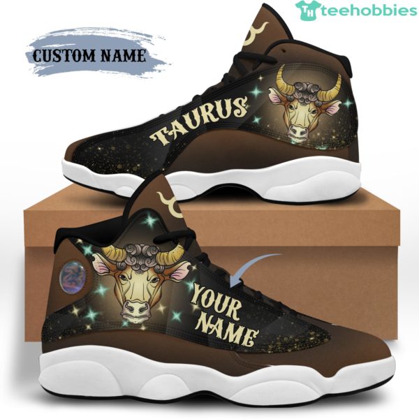 taurus birthday gift personalized name air jordan 13 shoes sku 307 2 HPEsp 600x600px Taurus Birthday Gift Personalized Name Air Jordan 13 Shoes SKU 307