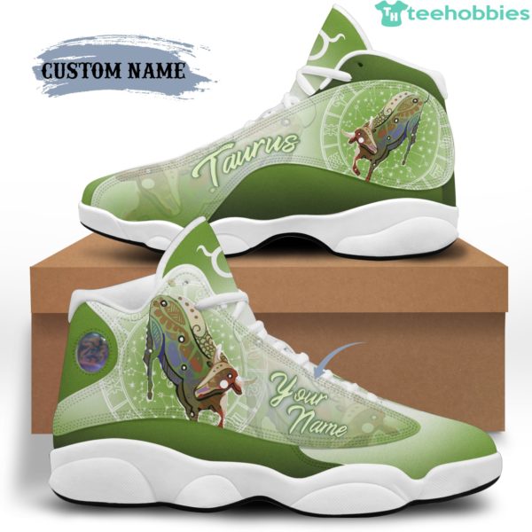 taurus birthday gift personalized name air jordan 13 shoes sku298 1 0BFkO 600x600px Taurus Birthday Gift Personalized Name Air Jordan 13 Shoes SKU298