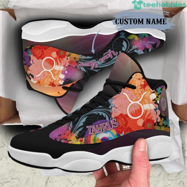taurus birthday gift personalized name air jordan 13 shoes sku87 2 muf90 600x600px Taurus Birthday Gift Personalized Name Air Jordan 13 Shoes SKU87