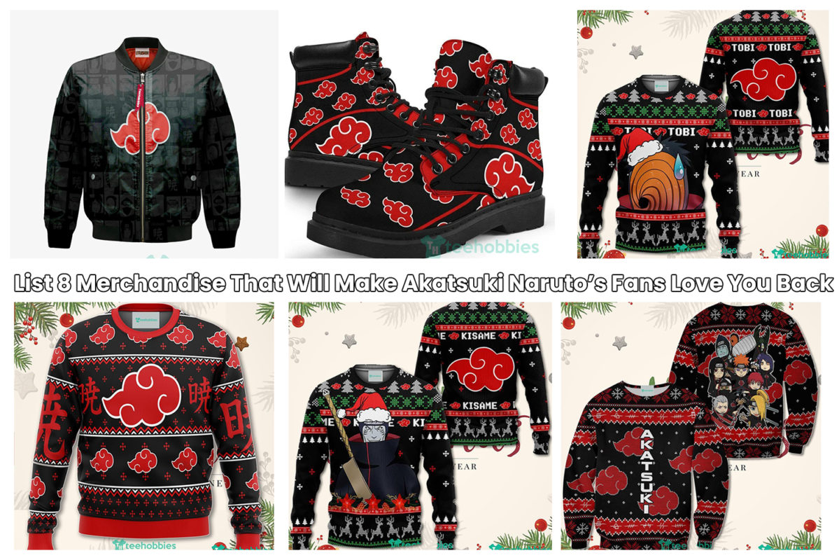 List 8 Merchandise That Will Make Akatsuki Naruto’s Fans Love You Back