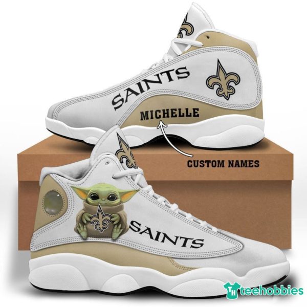 New2BOrleans2BSaints2BGrogu2BBaby2BYoda2BCustom2BPersonalised2BAir2BJordan2B132BXIII2BShoes2BFlint2BRetro2BDesign2BFor2BMens2BWomens 1 Uojna 600x600px New Orleans Saints Grogu Baby Yoda Custom Personalised Air Jordan 13 Shoes Flint