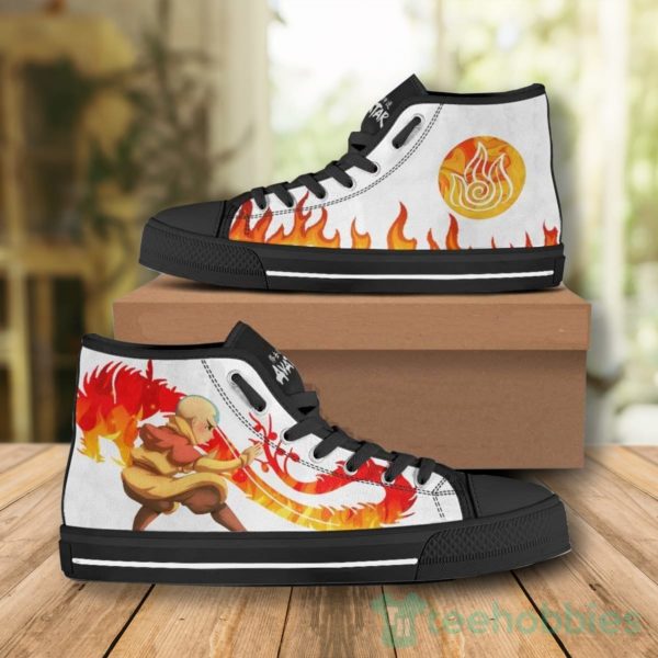 aang high top canvas shoes custom firebending avatar the last airbender 2 r4zWj 600x600px Aang High Top Canvas Shoes Custom Firebending Avatar The Last Airbender