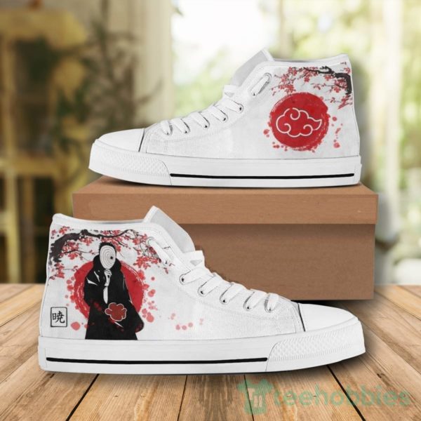akatsuki obito high top canvas shoes custom ninja under the sun 1 X4jFs 600x600px Akatsuki Obito High Top Canvas Shoes Custom Ninja Under The Sun