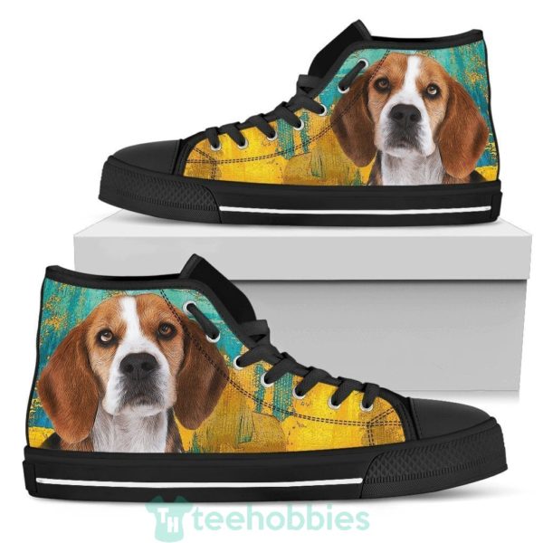 american foxhound dog sneakers colorful high top shoes 2 S9Dqf 600x600px American Foxhound Dog Sneakers Colorful High Top Shoes