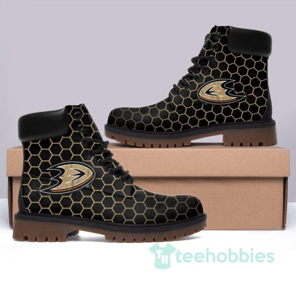 anaheim ducks hockey leather boots men women shoes 1 Y9xZB 600x600px Anaheim Ducks Hockey Leather Boots Men Women Shoes