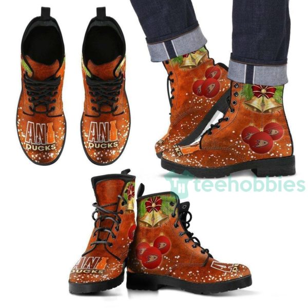 anaheim ducks leather boots shoes 1 Ngt5r 600x600px Anaheim Ducks Leather Boots Shoes