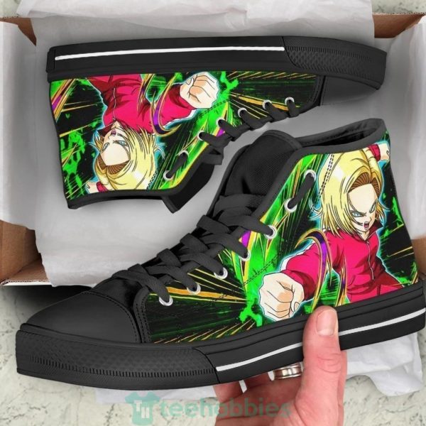 android 18 high top shoes dragon ball fan gift 2 sdXXw 600x600px Android 18 High Top Shoes Dragon Ball Fan Gift