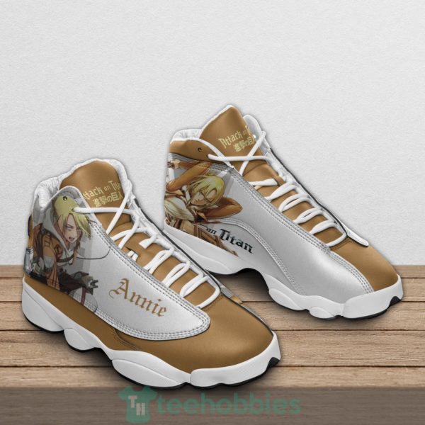annie leonhart custom attack on titan anime air jordan 13 shoes 2 P8vva 600x600px Annie Leonhart Custom Attack On Titan Anime Air Jordan 13 Shoes