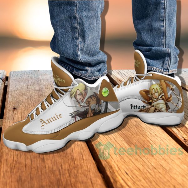 annie leonhart custom attack on titan anime air jordan 13 shoes 4 JZPIe 600x600px Annie Leonhart Custom Attack On Titan Anime Air Jordan 13 Shoes