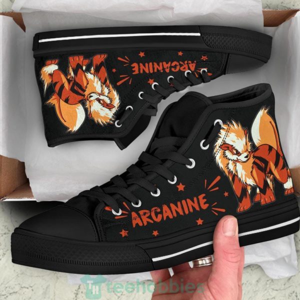 arcanine sneakers high top shoes gift idea 2 BGxjM 600x600px Arcanine Sneakers High Top Shoes Gift Idea