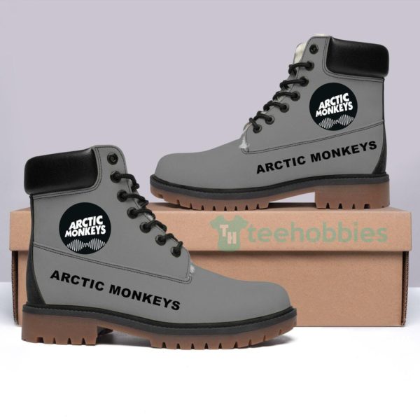 arctic monkeys rock band winter leather boots 1 7Pg4B 600x600px Arctic Monkeys Rock Band Winter Leather Boots
