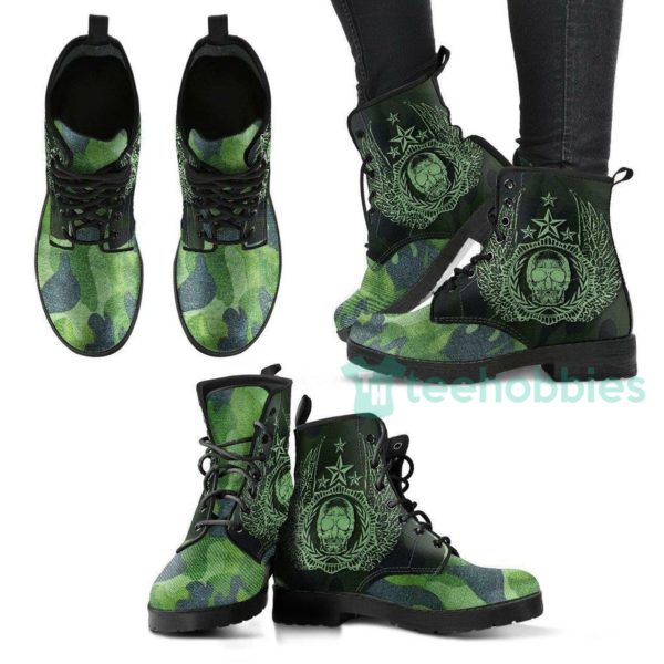 army skull leather boots ii shoes 1 Qlr1O 600x600px Army Skull Leather Boots Ii Shoes