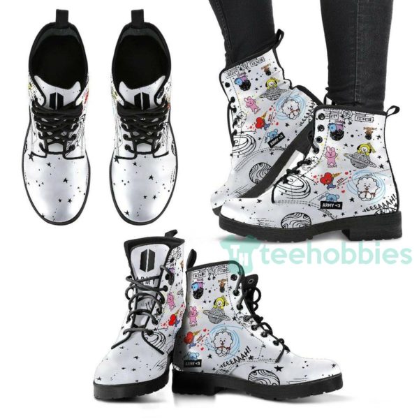 army white leather boots shoes 1 2Sipf 600x600px Army White Leather Boots Shoes