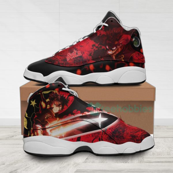 asta custom black clover anime air jordan 13 shoes 1 7Rke7 600x600px Asta Custom Black Clover Anime Air Jordan 13 Shoes