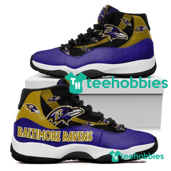 baltimore ravens logo air jordan 11 sneakers shoes 1 RUtQr 600x600px Baltimore Ravens Logo Air Jordan 11 Sneakers Shoes